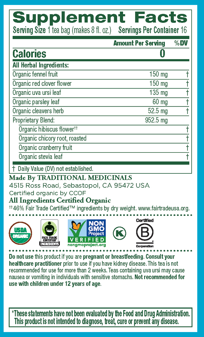 Organic Weightless Cranberry Tea