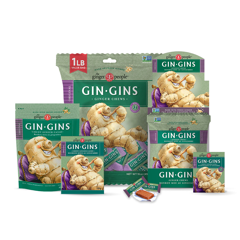 Gin Gins Original Ginger Chews 60g