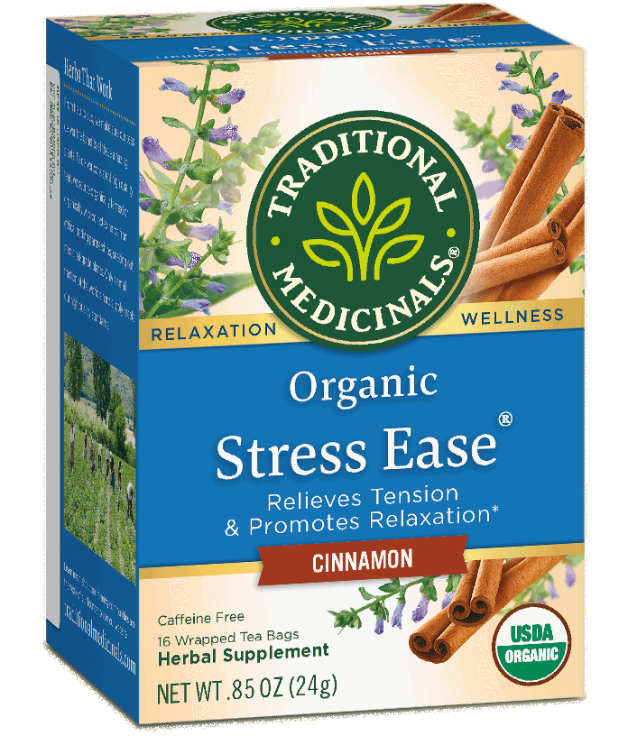 Organic Stress Ease Cinnamon Tea